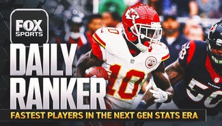Next Story Image: Who are the 10 fastest players in the NFL Next Gen Stats era?